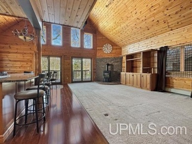 Custom-Built Rustic Retreat on Private Wooded Lot 3 Bed | 2 Bath on Irish Oaks Golf Course in Michigan - for sale on GolfHomes.com, golf home, golf lot