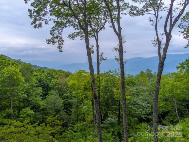 Perched at 4,600' along the ridgeline, this classic rustic home on Balsam Mountain Preserve in North Carolina - for sale on GolfHomes.com, golf home, golf lot