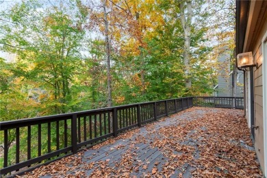 End unit on wooded lot with views of Kingsmill Pond. Sun room on Kingsmill Resort and Golf Club in Virginia - for sale on GolfHomes.com, golf home, golf lot