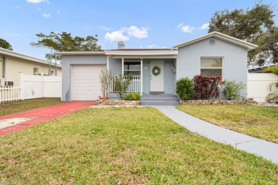 Welcome to this inviting 2 bedroom, 1 bathroom home in the heart on Lake Worth Municipal Golf Course in Florida - for sale on GolfHomes.com, golf home, golf lot