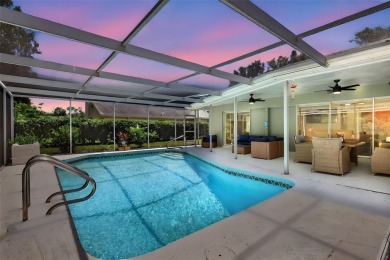 This beautifully maintained 3-bedroom, 2-bath pool home is on Palm Aire Country Club of Sarasota in Florida - for sale on GolfHomes.com, golf home, golf lot