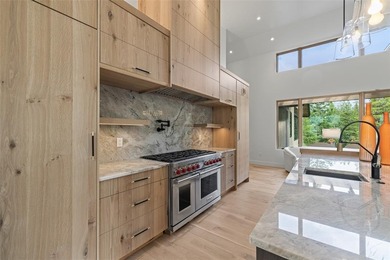 Stunning brand new mountain modern home in the prestigious on Breckenridge Golf Club in Colorado - for sale on GolfHomes.com, golf home, golf lot