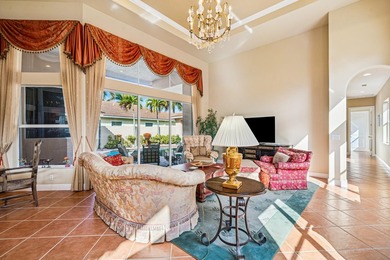 Exceptional courtyard estate perfectly positioned on a premium on Frenchmans Reserve in Florida - for sale on GolfHomes.com, golf home, golf lot