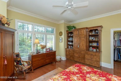 Experience elegant living in this stunning golf front home on Pinewild Country Club of Pinehurst in North Carolina - for sale on GolfHomes.com, golf home, golf lot