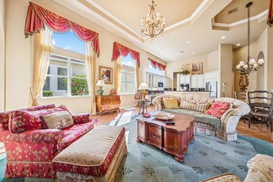 Exceptional courtyard estate perfectly positioned on a premium on  in Florida - for sale on GolfHomes.com, golf home, golf lot