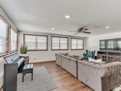 Completely updated expansive one-level home in the desirable on Lake Hefner Golf Club in Oklahoma - for sale on GolfHomes.com, golf home, golf lot