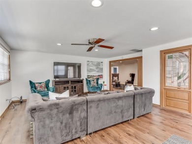 Completely updated expansive one-level home in the desirable on Lake Hefner Golf Club in Oklahoma - for sale on GolfHomes.com, golf home, golf lot