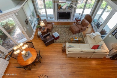 Experience elegant living in this stunning golf front home on Pinewild Country Club of Pinehurst in North Carolina - for sale on GolfHomes.com, golf home, golf lot