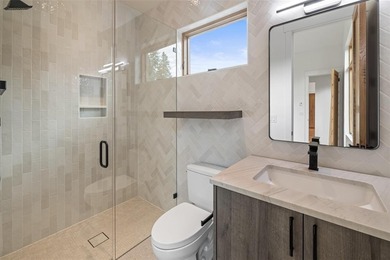Stunning brand new mountain modern home in the prestigious on Breckenridge Golf Club in Colorado - for sale on GolfHomes.com, golf home, golf lot