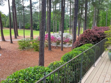 Experience elegant living in this stunning golf front home on Pinewild Country Club of Pinehurst in North Carolina - for sale on GolfHomes.com, golf home, golf lot
