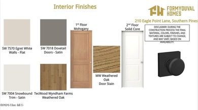 New construction home in Mid South Club built by local builders on Mid South Club in North Carolina - for sale on GolfHomes.com, golf home, golf lot