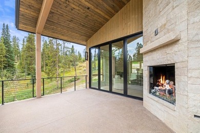 Stunning brand new mountain modern home in the prestigious on Breckenridge Golf Club in Colorado - for sale on GolfHomes.com, golf home, golf lot