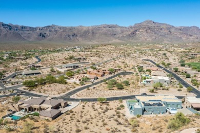 Elevated custom VIEW homesite in exclusive Quail Canyon boasts on Superstition Mountain Club - Lost Gold in Arizona - for sale on GolfHomes.com, golf home, golf lot