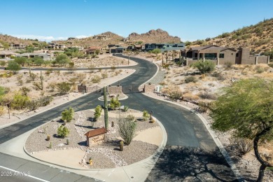 Elevated custom VIEW homesite in exclusive Quail Canyon boasts on Superstition Mountain Club - Lost Gold in Arizona - for sale on GolfHomes.com, golf home, golf lot