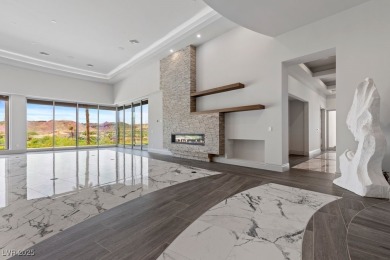 Luxurious one-of-a-kind modern desert masterpiece perched on a on South Shore At Lake Las Vegas in Nevada - for sale on GolfHomes.com, golf home, golf lot
