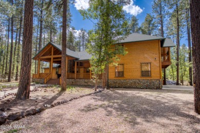 Beautiful 5 Bedroom mountain home inside the gates of White on White Mountain Country Club in Arizona - for sale on GolfHomes.com, golf home, golf lot