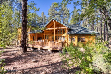 Beautiful 5 Bedroom mountain home inside the gates of White on White Mountain Country Club in Arizona - for sale on GolfHomes.com, golf home, golf lot