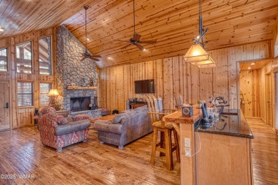 Beautiful 5 Bedroom mountain home inside the gates of White on White Mountain Country Club in Arizona - for sale on GolfHomes.com, golf home, golf lot