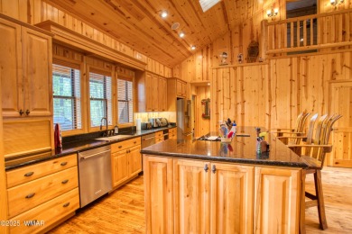 Beautiful 5 Bedroom mountain home inside the gates of White on White Mountain Country Club in Arizona - for sale on GolfHomes.com, golf home, golf lot