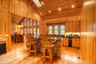 Beautiful 5 Bedroom mountain home inside the gates of White on White Mountain Country Club in Arizona - for sale on GolfHomes.com, golf home, golf lot