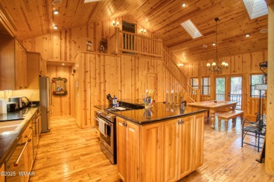 Beautiful 5 Bedroom mountain home inside the gates of White on White Mountain Country Club in Arizona - for sale on GolfHomes.com, golf home, golf lot