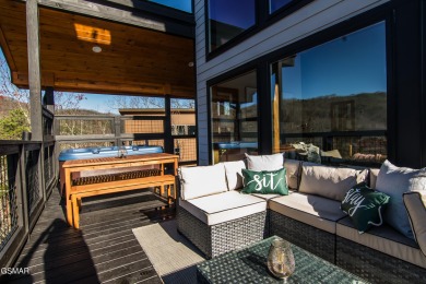 Stunning modern 2-bedroom, 2-bathroom retreat nestled in the on Bent Creek Golf Course in Tennessee - for sale on GolfHomes.com, golf home, golf lot