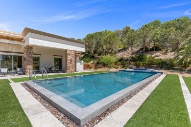 One-of-a-kind desert masterpiece perched on a rare 1.35-acre on South Shore At Lake Las Vegas in Nevada - for sale on GolfHomes.com, golf home, golf lot