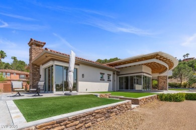 One-of-a-kind desert masterpiece perched on a rare 1.35-acre on South Shore At Lake Las Vegas in Nevada - for sale on GolfHomes.com, golf home, golf lot