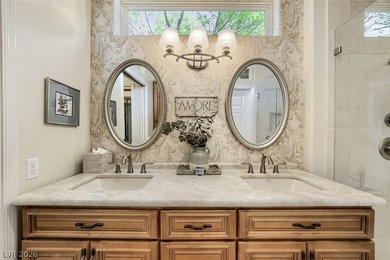 Garden oasis on the golf course in the highly sought-after 55+ on Highland Falls Golf Club in Nevada - for sale on GolfHomes.com, golf home, golf lot