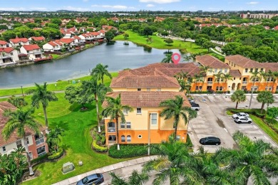 Step into this Mediterranean-inspired gem at Las Sevillas, a on Fontainebleau Golf Course in Florida - for sale on GolfHomes.com, golf home, golf lot