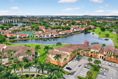 Step into this Mediterranean-inspired gem at Las Sevillas, a on Fontainebleau Golf Course in Florida - for sale on GolfHomes.com, golf home, golf lot