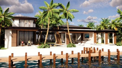 Modern Masterpiece in Prestigious Frenchman's Creek. A rare on Frenchmans Creek Country Club in Florida - for sale on GolfHomes.com, golf home, golf lot