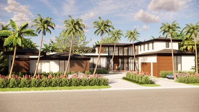 Modern Masterpiece in Prestigious Frenchman's Creek. A rare on Frenchmans Creek Country Club in Florida - for sale on GolfHomes.com, golf home, golf lot