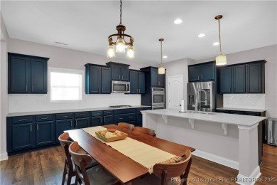 This beautiful home located in the private gated golf community on Anderson Creek Golf Club in North Carolina - for sale on GolfHomes.com, golf home, golf lot