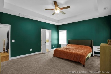 This beautiful home located in the private gated golf community on Anderson Creek Golf Club in North Carolina - for sale on GolfHomes.com, golf home, golf lot