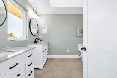 Thoroughly renovated home offering the North Carolina waterfront on Belvedere Country Club in North Carolina - for sale on GolfHomes.com, golf home, golf lot