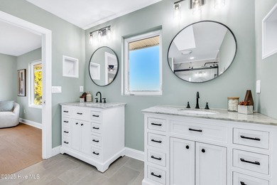 Thoroughly renovated home offering the North Carolina waterfront on Belvedere Country Club in North Carolina - for sale on GolfHomes.com, golf home, golf lot