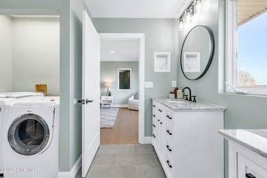 Thoroughly renovated home offering the North Carolina waterfront on Belvedere Country Club in North Carolina - for sale on GolfHomes.com, golf home, golf lot