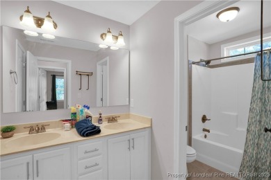 This beautiful home located in the private gated golf community on Anderson Creek Golf Club in North Carolina - for sale on GolfHomes.com, golf home, golf lot