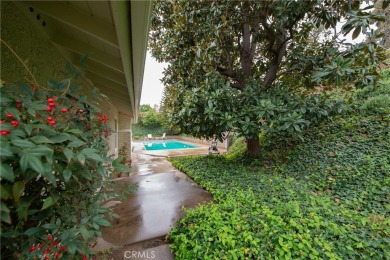 Welcome to this stunning one-story private pool home that backs on Canyon Crest Country Club in California - for sale on GolfHomes.com, golf home, golf lot