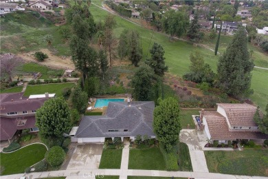 Welcome to this stunning one-story private pool home that backs on Canyon Crest Country Club in California - for sale on GolfHomes.com, golf home, golf lot