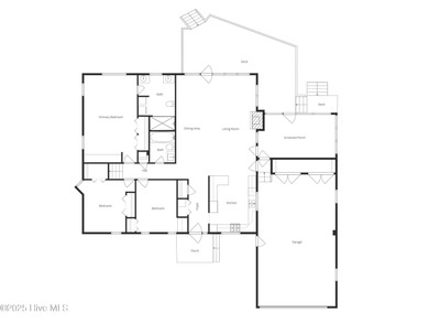 Thoroughly renovated home offering the North Carolina waterfront on Belvedere Country Club in North Carolina - for sale on GolfHomes.com, golf home, golf lot