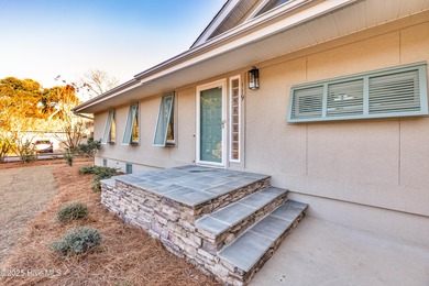 Thoroughly renovated home offering the North Carolina waterfront on Belvedere Country Club in North Carolina - for sale on GolfHomes.com, golf home, golf lot