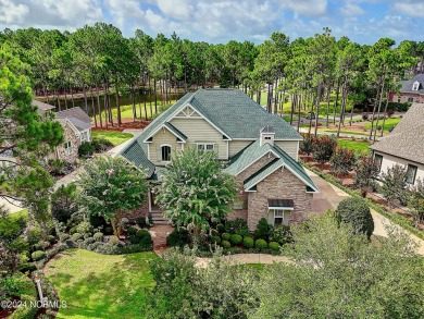 This Barker Canady craftsman-style custom built show home offers on Reserve Club At St James Plantation in North Carolina - for sale on GolfHomes.com, golf home, golf lot