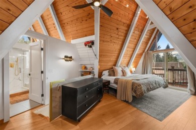 Distinctive A-Frame Mountain Retreat with Sweeping Views of on Breckenridge Golf Club in Colorado - for sale on GolfHomes.com, golf home, golf lot