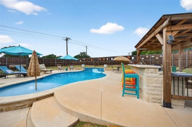 Stunning Lake Kiowa retreat with in ground pool and amazing on Lake Kiowa Golf Course in Texas - for sale on GolfHomes.com, golf home, golf lot