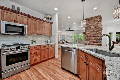 Timeless elegance in this upgraded Eagle retreat! Nestled on a on BanBury Golf Club in Idaho - for sale on GolfHomes.com, golf home, golf lot