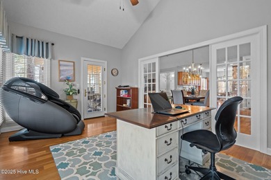 Beautiful custom-Bill Seldomridge built home showcasing serene on Beacon Ridge Golf and Country Club in North Carolina - for sale on GolfHomes.com, golf home, golf lot