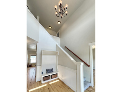 Discover this charming two-story home in South Nampa, offering 3 on Hunters Point Golf Club in Idaho - for sale on GolfHomes.com, golf home, golf lot
