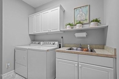 Beautiful custom-Bill Seldomridge built home showcasing serene on Beacon Ridge Golf and Country Club in North Carolina - for sale on GolfHomes.com, golf home, golf lot